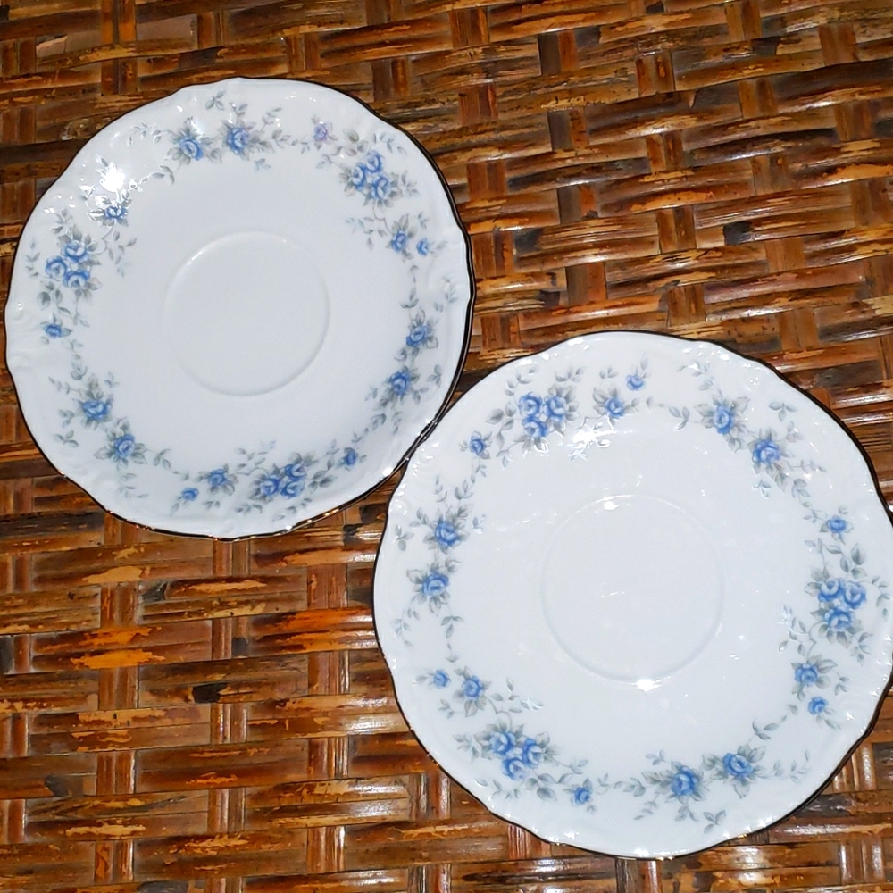 Winterling Bavaria Germany China Saucers Set of 2